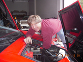 Lamborghini condenser location
