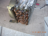 Lamborghini damaged condenser