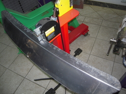 Continuing with shrinking and stretching Lamborghini Espada front spoiler